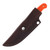 L.T. Wright Patriot Fixed Blade Orange 2.37in Matte A2