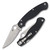 Spyderco Military 2 Carbon Fiber Sprint Run Folding Knife 4in Plain Blade