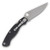 Spyderco Military 2 Carbon Fiber Sprint Run Folding Knife 4in Plain Blade