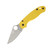 Spyderco Para 3 Lightweight Salt Compression Lock Folding Knife Magnacut/Yellow SPC223PYL