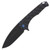 Medford Praetorian Slim Framelock Folding Knife (PVD S45VN Drop Point | Blue Peaks | Blue Hardware)