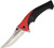 Rough Ryder Folder Red & Black G10 Handles RR2638