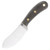 L.T. Wright Camp MUK Fixed Blade Knife (PSB-27 | Flat Green Micarta) LTCMFG