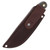 L.T. Wright Camp MUK Fixed Blade Knife (PSB-27 | Flat Green Micarta) LTCMFG