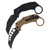 Reate Exo-K Karambit Gravity Knife (Black PVD Black Oxidized Aluminum)