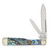 Hen & Rooster Two-Blade 3" Abalone Trapper Folding Knife
