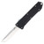 Bear & Son Clutch IV Out-the-Front Automatic Knife (D2 Clip Point | Black Aluminum)
