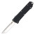 Bear & Son Clutch IV Out-the-Front Automatic Knife (D2 Tanto | Black Aluminum)
