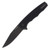 Ocaso Strategy Linerlock Folding Knife (Black Blade | Black G-10)