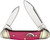 Rough Ryder Pink Smooth Bone Mini Canoe Folding Knife RR2662