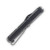 Benchmade Mini Claymore Out-the-Front Automatic Knife Smoke Gray Dagger  Black