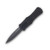Benchmade Mini Claymore Out-the-Front Automatic Knife Smoke Gray Dagger  Black