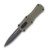 Benchmade Mini Claymore Out-the-Front Automatic Knife Smoke Gray Dagger Ranger Green