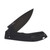 Benchmade Narrow AXIS Lock Folding Knife Black Titanium