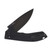 Benchmade Narrows Folding Knife 3.5in Plain Edge Titanium AXIS Lock