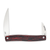 Columbia River Forebear Two Blade Folder Red and Black Satin