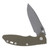 Hinderer XM-18 Folding Knife OD Green 3.5in Plain Working Spanto