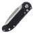 Microtech LUDT Automatic Knife 3.42" PS Stonewash M390MK Drop Point Black
