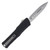 Microtech Combat Troodon OTF Black 3.81in Plain Stonewash Dagger