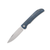 Bear and Son Blue Jean Micarta Folding Knife 4.5in Drop Point