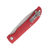 Bear and Son Folding Knife Red 4.5in Drop Point