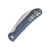 Bear and Son Blue Jean Micarta Folding Knife 4.5in Wharncliffe