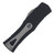 Microtech Hera OTF Automatic Black 3in Serrated Apocalyptic Dagger