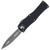 Microtech Hera OTF Automatic Black 3in Serrated Apocalyptic Dagger