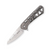 Buck 811 Trace Ops Gray Stainless Steel Folding Knife 3.23in Tanto