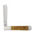 Case XX Smooth Antique Bone Fluted Bolsters 05 Razor Pattern