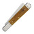 Case XX Smooth Antique Bone Fluted Bolsters 05 Razor Pattern