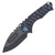 Medford Prae T Blue Peaks Predator Blue Plain PVD DLC Drop Point