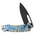 Medford On Belay Flamed Tsunami Folding Knife 4.12in Plain Drop Point