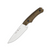 Buck 663 Alpha Guide Pro Richlite Fixed Blade 4.5in Stain Drop Point
