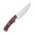 Buck 663 Alpha Guide Pro Walnut Dymalux 4.5IN PLAIN SATIN DROP POINT