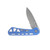 Buck 812 Trace Folding Knife Blue 3.23in Partially Serrated Drop Point