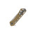 Buck 812 Trace Folding Knife 3.23in Partially Serrated Bronze Anodized Aluminum