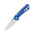 Buck 814 Mini Trace Folding Knife Blue 2.43in Plain Drop Point