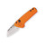 Buck 839 Mini Deploy Automatic Knife Orange 1.75in Plain Wharncliffe