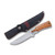 Frost Sharps Cutlery Wood & Stainless Hunter Fixed Blade FRSHP123