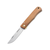 Boker Magnum Rusticus Folding Knife Wood 3.31in Plain Satin Drop Point