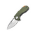 Boker Magnum Tadpole Folding Knife Green 2.36 Inch Plain Drop Point