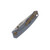 Böker Plus Canoe Folding Knife Blue 2.68 Plain Stonewash Drop Point BK01BO494