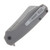 Kershaw Wharf Spring Assisted Folding Knife 3.8in Plain Gray GFN KS1414