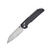 Kershaw Iridium Folding Knife 3.4in Plain Stonewash D2 Reverse Tanto