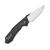 Kershaw 7851 Launch 19 Automatic 3.3in Satin/Black CPM 154 Clip Point, Black/Earth Brown G-10