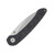 Ocaso Seaton Carbon Fiber 2.75in Plain Satin Drop Point Blade