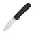 Kizer Brat Folding Knife 3.5 Inch Plain Stonewash Drop Point