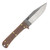 Condor Lifeland Fixed Blade Knife Walnut 4 Inch Plain Satin Drop Point 4