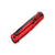 LionSteel Skinny Aluminum Red 3.31 Inch Plain Old Black Drop Point